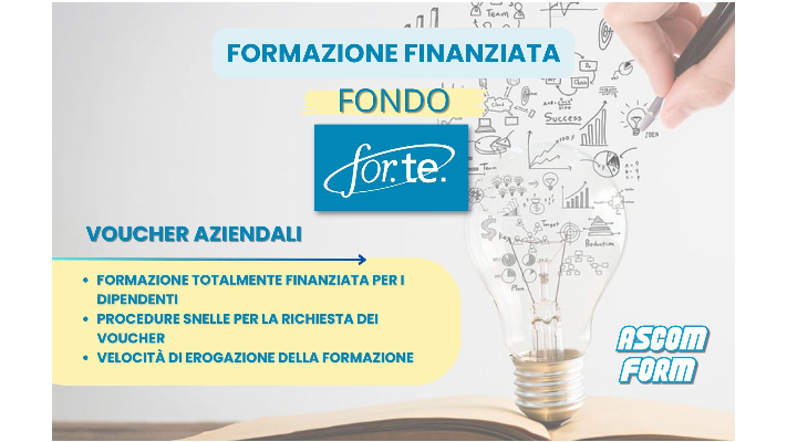 FONDO For.te. - VOUCHER FORMATIVI 