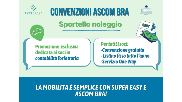 Convenzione Super Easy & Ascom Bra